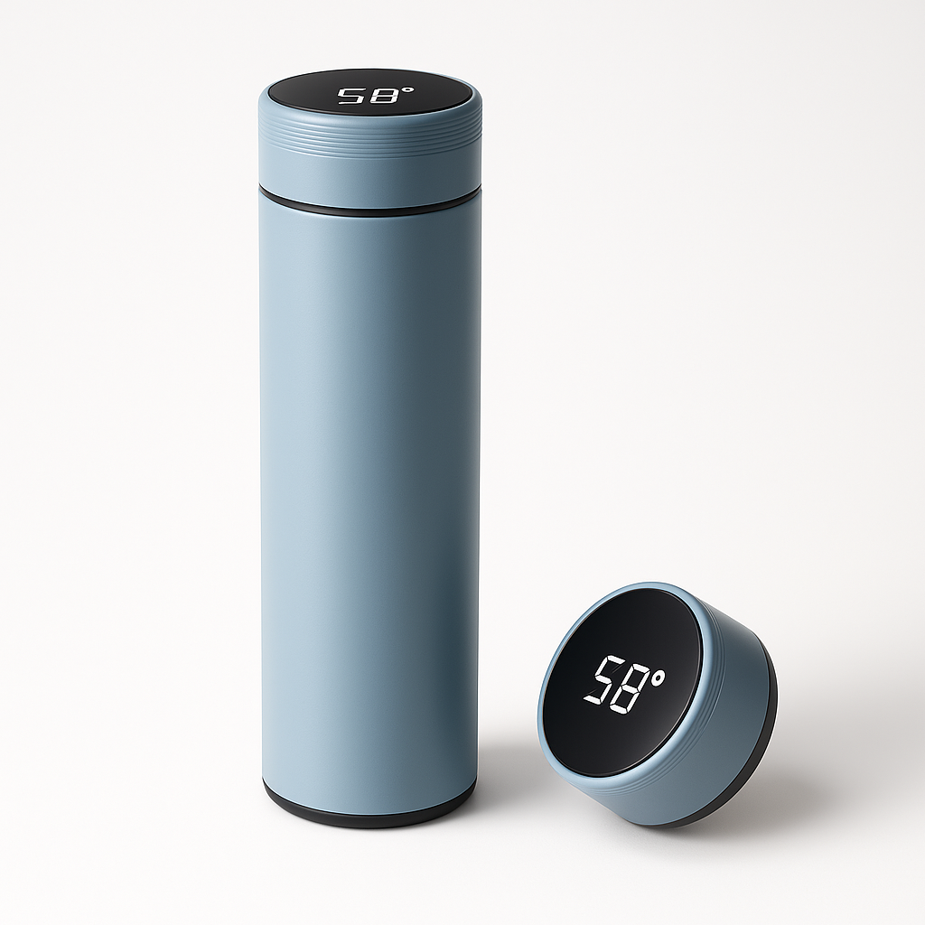Inteligentny Termos z Wyświetlaczem Temperatury (480 ml)