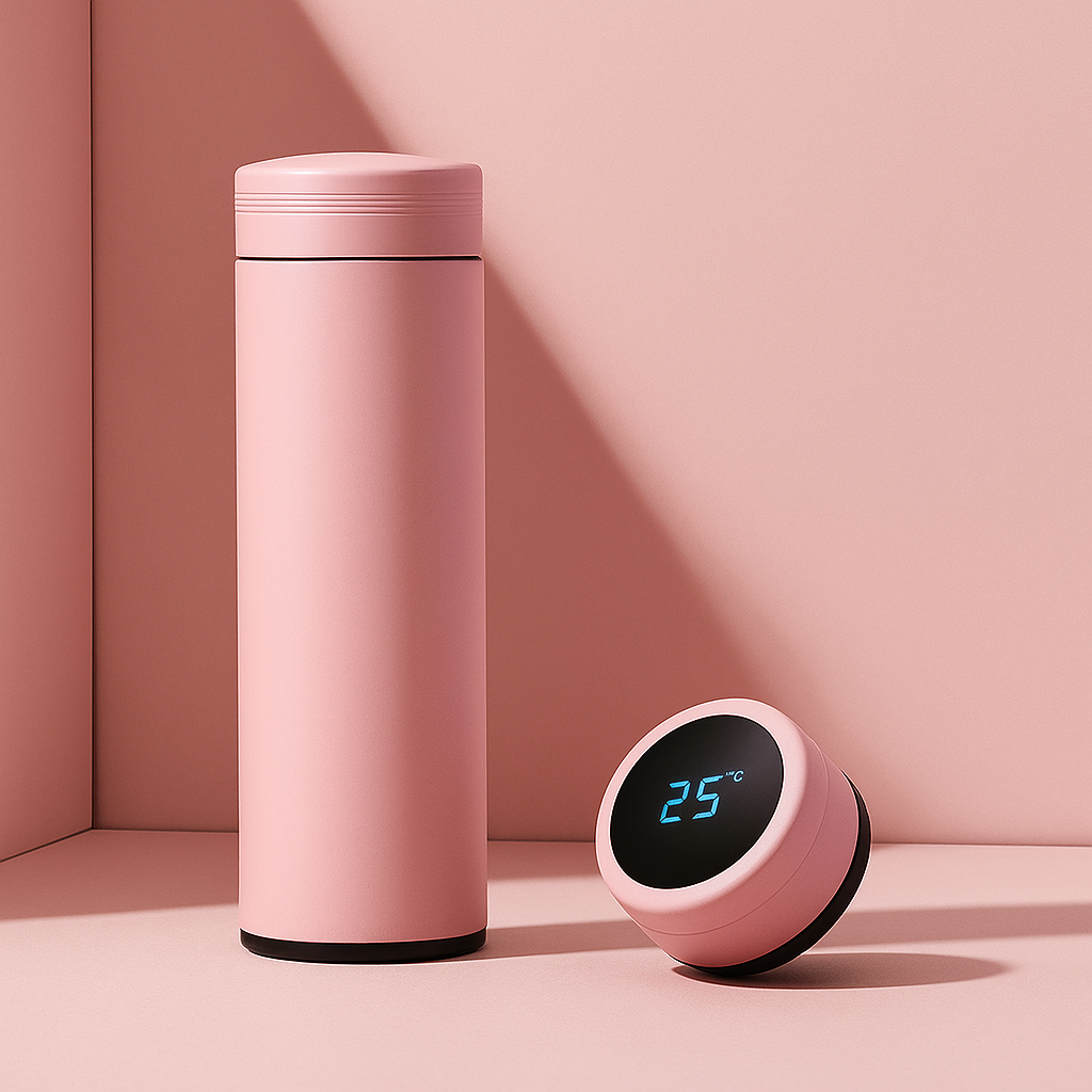 Inteligentny Termos z Wyświetlaczem Temperatury (480 ml)