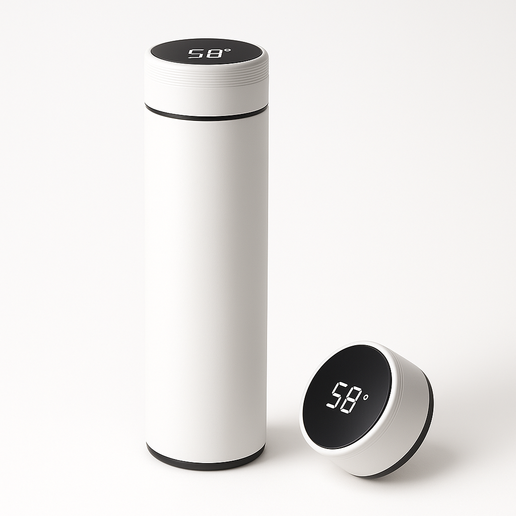 Inteligentny Termos z Wyświetlaczem Temperatury (480 ml)